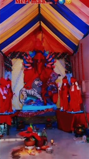 सजल बा पंडाल हैवी हो 🙏 #navratri #navratrispecial #durgapuja2025 #navratri2025 #status #shortsfeed