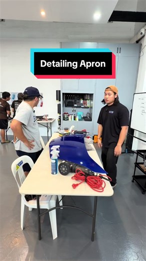 Microfiber Detailing Apron for Car Care Professionals