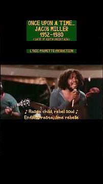Once Upon A Time… Jacob Miller (1952~1980) #shorts #foryou #tributesong #reggae #rastafari