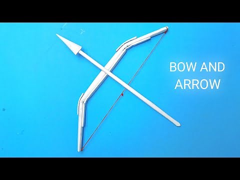 DIY Paper Bow and Arrow Easy Tutorial | Paper Bow and Arrow Tutorial for Beginners