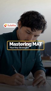 1.2K views · 3 comments |  Ace your exams! Master MAT with key...