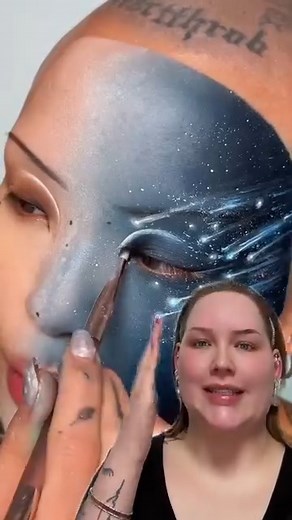 687K views · 31K reactions | Trying constellation makeup 敖✨ #makeup #shocking #makeupartist | NikkieTutorials | Facebook
