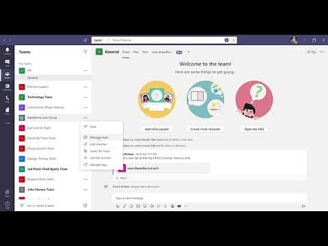 Microsoft Teams - Teams - See team members