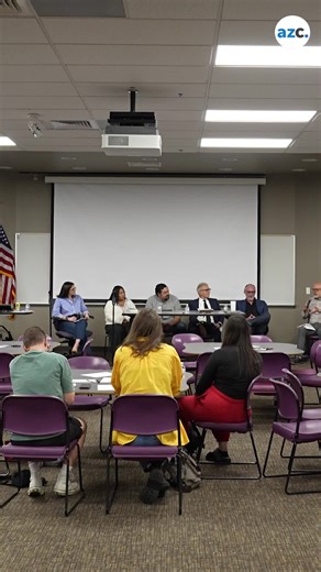 The Arizona Republic hosted a roundtable on Feb. 24 to discuss civic engagement at Mesa Community College in collaboration with Maricopa Community Colleges. Video by: Megan Mendoza/The Republic 📽️