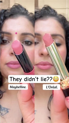 They Didn’t Lie?? 😳 L’Oréal vs Maybelline Mauve Test