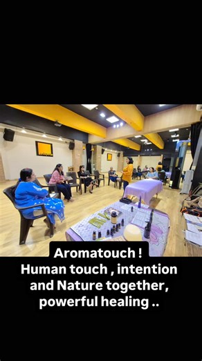Harmony Of Cells: Essential oils | Wellness on Instagram: "✨ The Impact of AromaTouch® Technique ✨ In a world driven by speed and stress, healing happens when we slow down… and touch with intention. 🌿 The superpower of the AromaTouch® Technique lies in three powerful forces coming together: 🤍 Human Touch Conscious, gentle touch calms the nervous system, builds trust, and creates deep relaxation. ✨ Intentions When touch is guided by purpose and presence, the body feels safe to release stress an