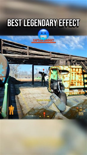 Fallout 4 Best Legendary Weapon🤯