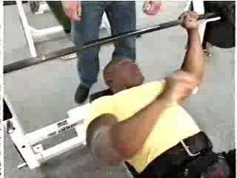 Tony Atlas Bench Press