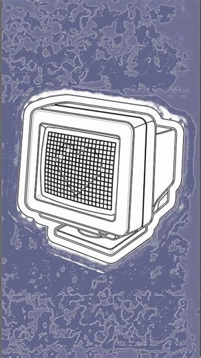 Draw a Retro Computer with Pixel Heart Easy!