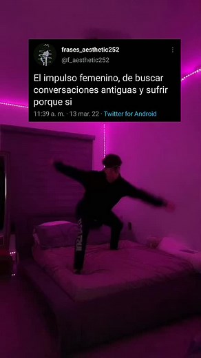 Aesthetic Dance Routine in Dimly Lit Bedroom