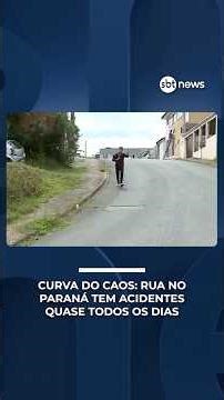 Dangerous curve concentrates accidents almost daily and frightens residents in Paraná | #Primeiro...