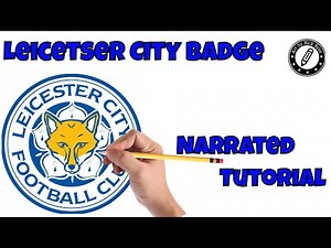 How to draw Football Badges|Learn to Draw Soccer badges| Draw Leicester City Badge|