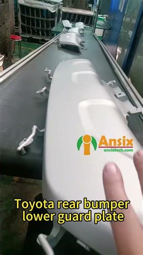 Toyota rear bumper lower guard plate #ansix #factory #injection #ansixtech #mold #factoryproducts