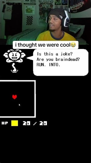 i didnt know they could say that😭#undertale #flowey #sansundertale