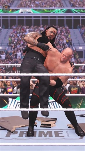 Kane And Undertaker Enjoying The Table Sounds In Wrestlemania | WWE 2k25 | #wwe2k25#wwe#wrestlemania