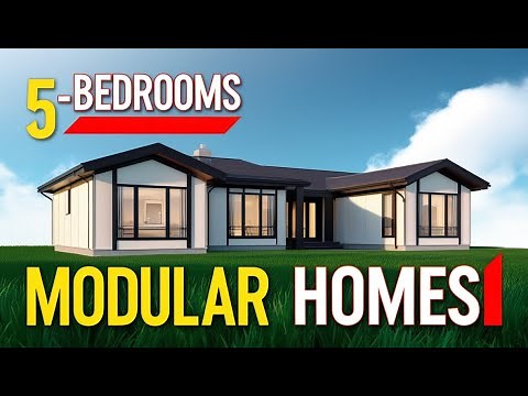 5-Bedroom Modular Homes: Built for Modern Living!