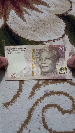 South Africa New 20 Rand Banknote #shorts