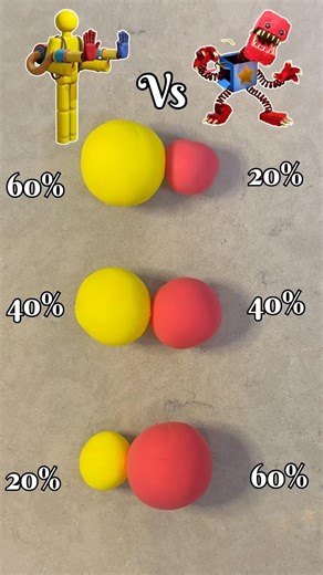 Yellow + Red #poppyplaytime #colormixing #satisfying.