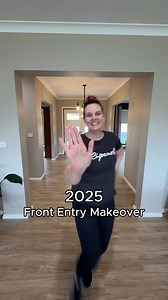 Front Entry Glow-Up Who knew a splash of black paint could make such a huge statement? This entry went from plain white to bold, dramatic, and full of character. The black instantly added depth and sophistication to the space. I updated the hardware to complement the new look and added finishing touches for style. Even small details, like a fresh doormat or greenery, really make the entry pop. It’s amazing how a simple color change can completely transform the vibe of a home. DIY makeovers like 