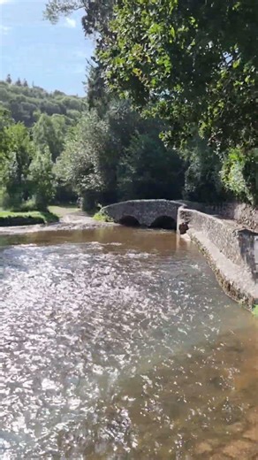 Sunshine at River Avill, Gallox Bridge | Scenic Somerset Countryside Views | 18th Sept 2023