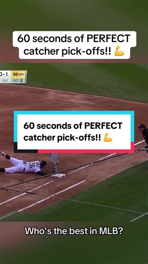 Top 60 Seconds of Perfect MLB Catcher Pick-Offs