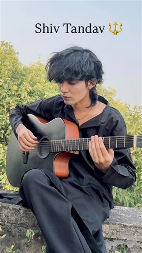 𝐒𝐚𝐡𝐞𝐞𝐥 on Instagram: "Hit that follow button! Shiv Tandav Stotram on one guitar? #harharmahadevॐ #shivtandav #fyp #explorepage #bhajan #fingerstyleguitar #indianguitarist #shivtandavstrotam [shiv tandav stotram song cover bhajan har har mahadev fingerstyle guitar instrumental]"