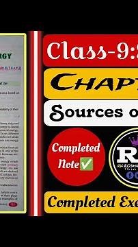 Class-9 Science Chapter-9 All Exercise 2080✅ || Sources of Energy || Science Guide 2080...❤️‍🔥