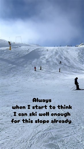 Skiing Challenges and Triumphs on Blue Slopes