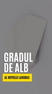 95K views · 306 reactions | Ce reprezintă gradul de alb al vopselei lavabile? Dacă ești în plină renovare sau pur și simplu simți nevoia de o mică schimbare în casa ta, te așteptăm pe https://mathaus.ro/c/vopsele-lavabile/41 cu o gamă largă de vopsele lavabile! #MatHaus #Vopsea #Amorsa #lavabila #vopsealavabila | MatHaus | Facebook