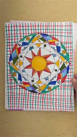 Who Am I? Mandala #artinstruction #art #fyp