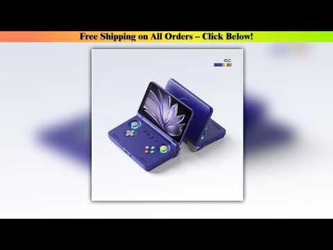 Retroid Pocket Flip2 Handheld Game Console - 5.5-Inch AMOLED Display, Video Output, MediaTek