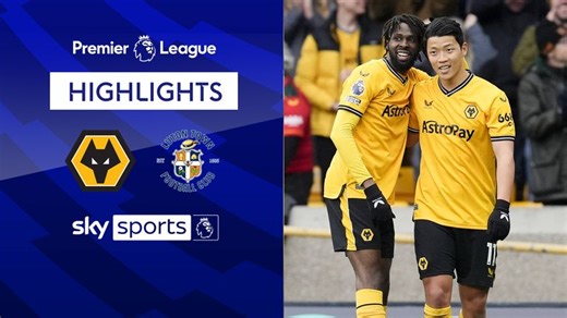 Wolves 2-1 Luton | Premier League highlights