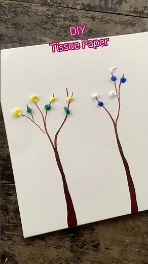 The Most Beautiful DIY Tissue Paper Art Tree