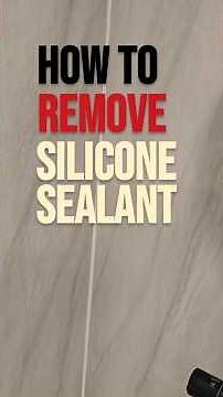 How to remove silicone sealant#satisfying #masticman #southcoastsealantsltd