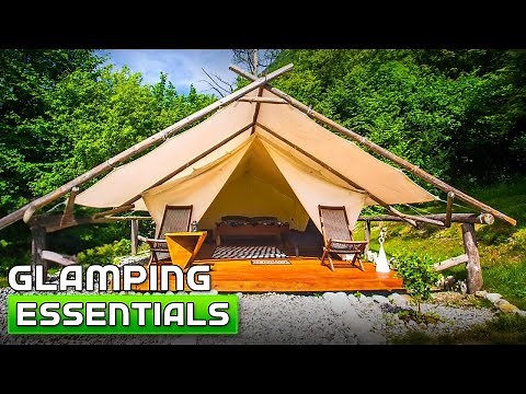 10 Glamping Essentials For Comfortable Camping