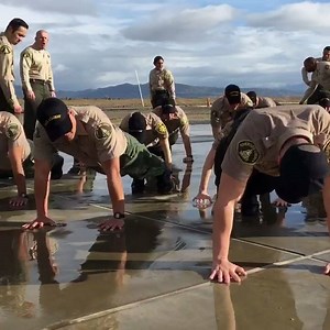 Today, January 23, Basic Academy Class #201 began their 6 month long training. #rainorshine | Riverside County Sheriff's Office