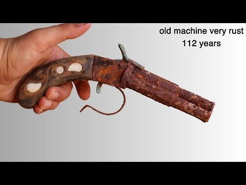 Restoring RUSTY Pistol Back to Life - Incredible Transformation!