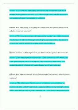 NRP Lesson 1 Questions and Answers Graded A3096