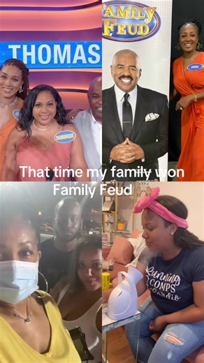 La familia Thomas en Family Feud: Recuerdos inolvidables