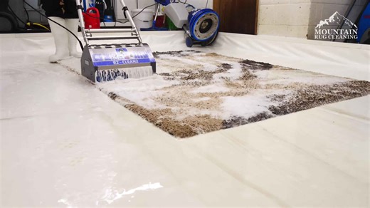 Restoring a neglected rug