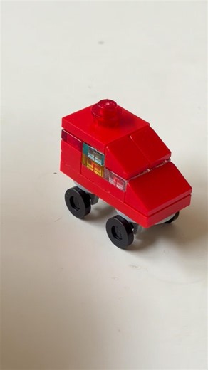 Tiny Red LEGO Classic Car!