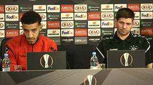 📺 Manager Steven Gerrard and defender Connor Goldson addressed the media in Moscow last night ahead of Rangers' latest Europa League match... | Rangers FC
