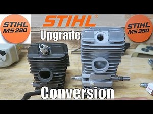 Stihl MS290 Rebuild: MS390 Conversion - Pt. 3