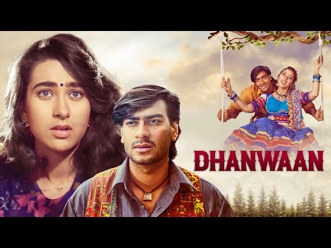 Romantic Drama of Ajay Devgan, Karishma Kapoor | Dhanwaan (1993) | Manisha Koirala, Kader Khan