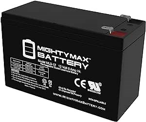 Mighty Max Battery 12V 9Ah Battery Replacement for CyberPower CPS 825 AVR