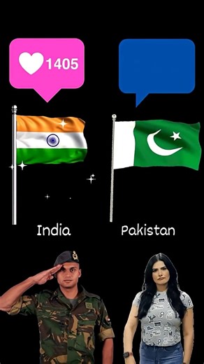 🇮🇳 INDIA vs PAKISTAN 🇵🇰 FLAG | EPIC COMPARISON 🔥 #shorts #jaihind #trending