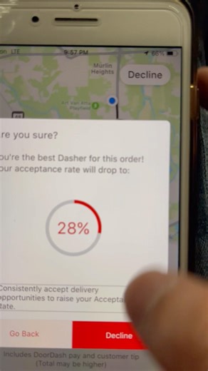 DoorDash tips and tricks #doordash #tutorial #ubereats #shorts