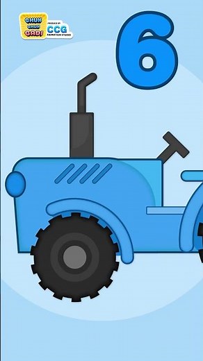 10 Little Tractors Counting Song for Kid