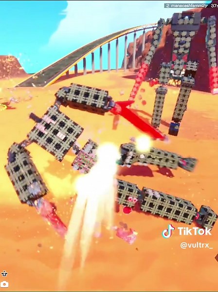 Master Builder's Insane Explosion in Trailmakers