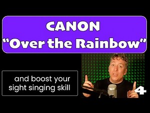 Over the Rainbow-Inspired Canons for Solfège | Scroll & Sing (Part 4)
